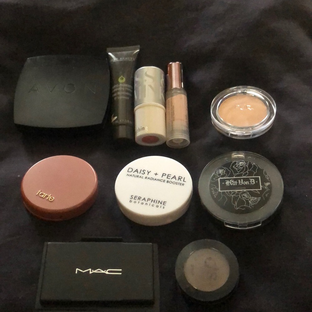 Lot of various makeup.